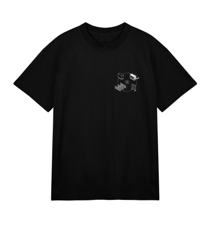 Mens Silentia PopUp T - Black